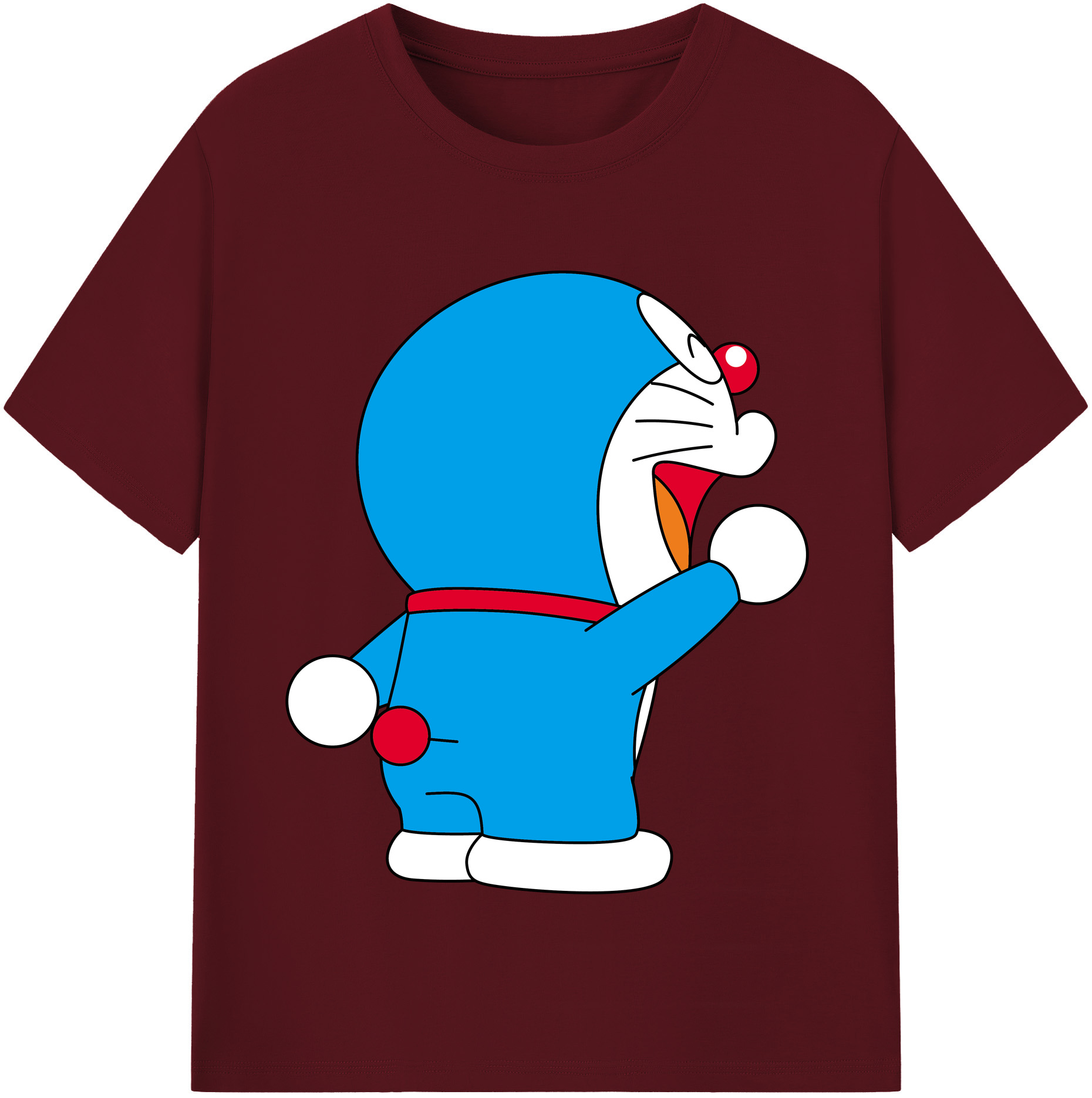 （画像用） ドラえもん Doraemon 綿100％半袖Tシャツ（フロントプリント）